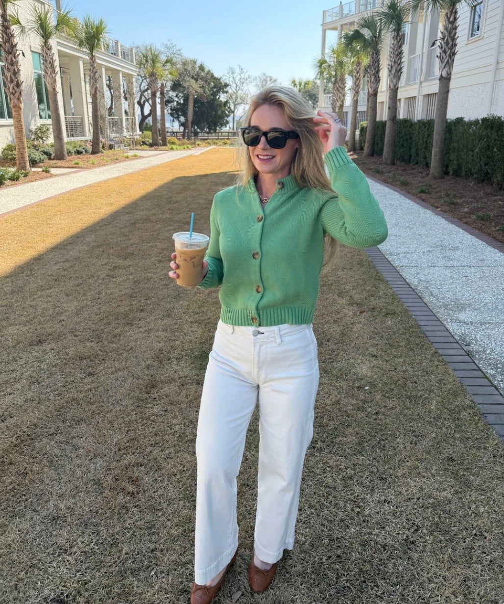 Club Green Cardigan