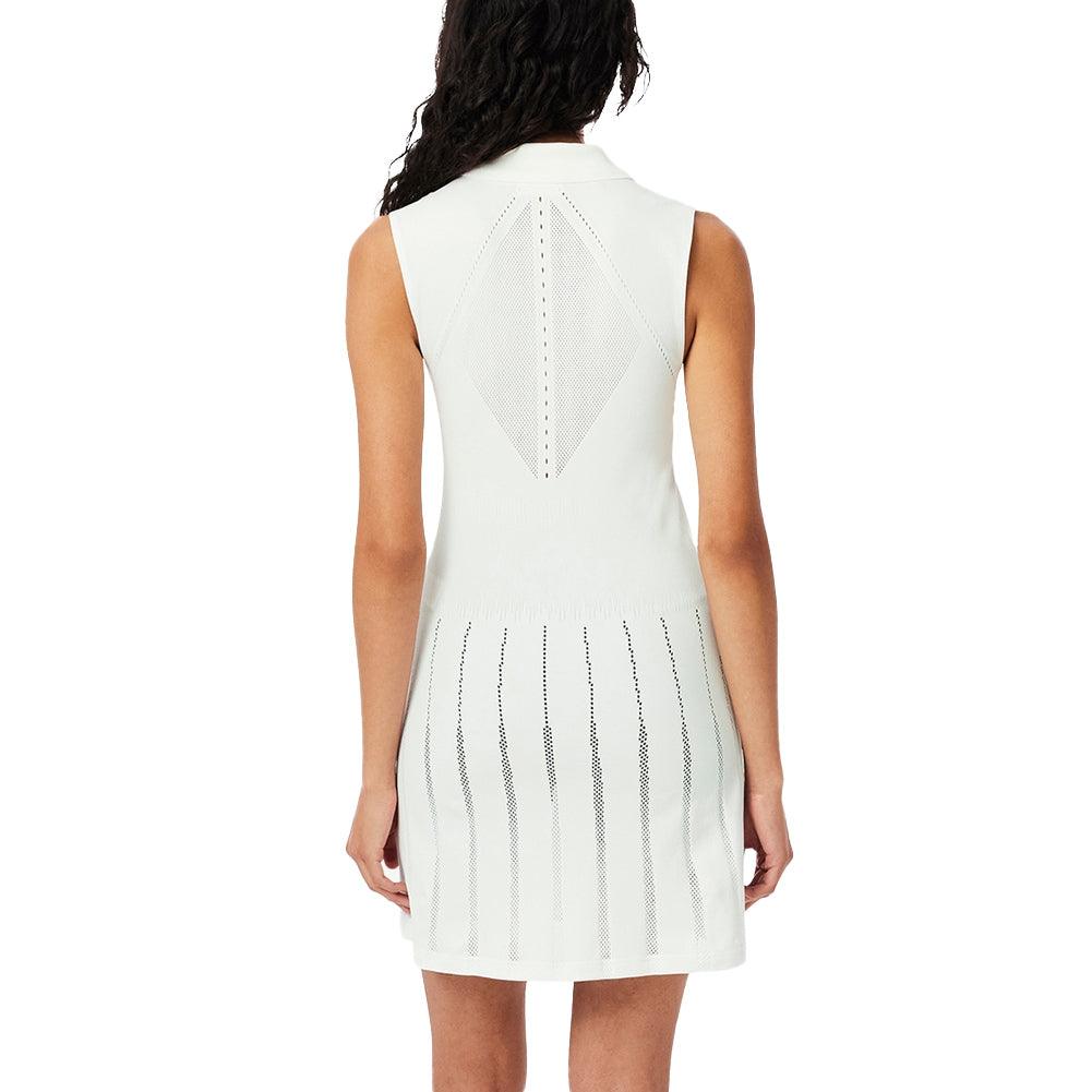 White Breathable Stretch Tennis Dress w/ Shorts