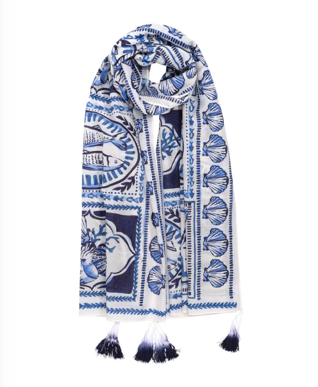 Montauk Tile Sarong