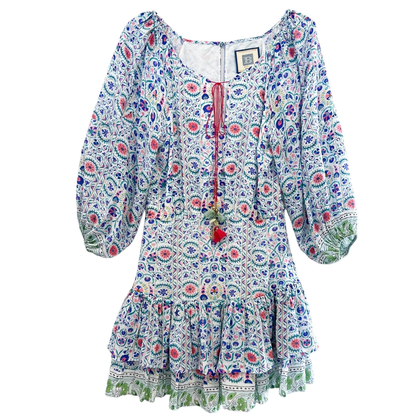 Psych Print Siena Mini Dress