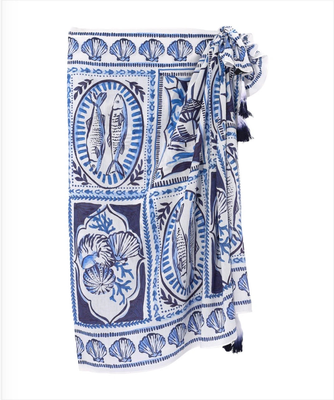 Montauk Tile Sarong