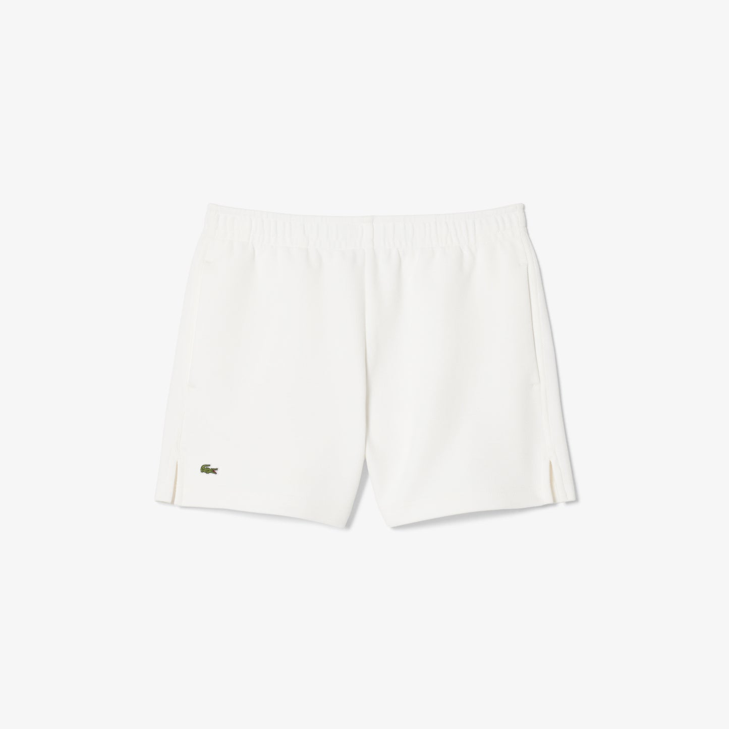 White Pique Double Face Shorts