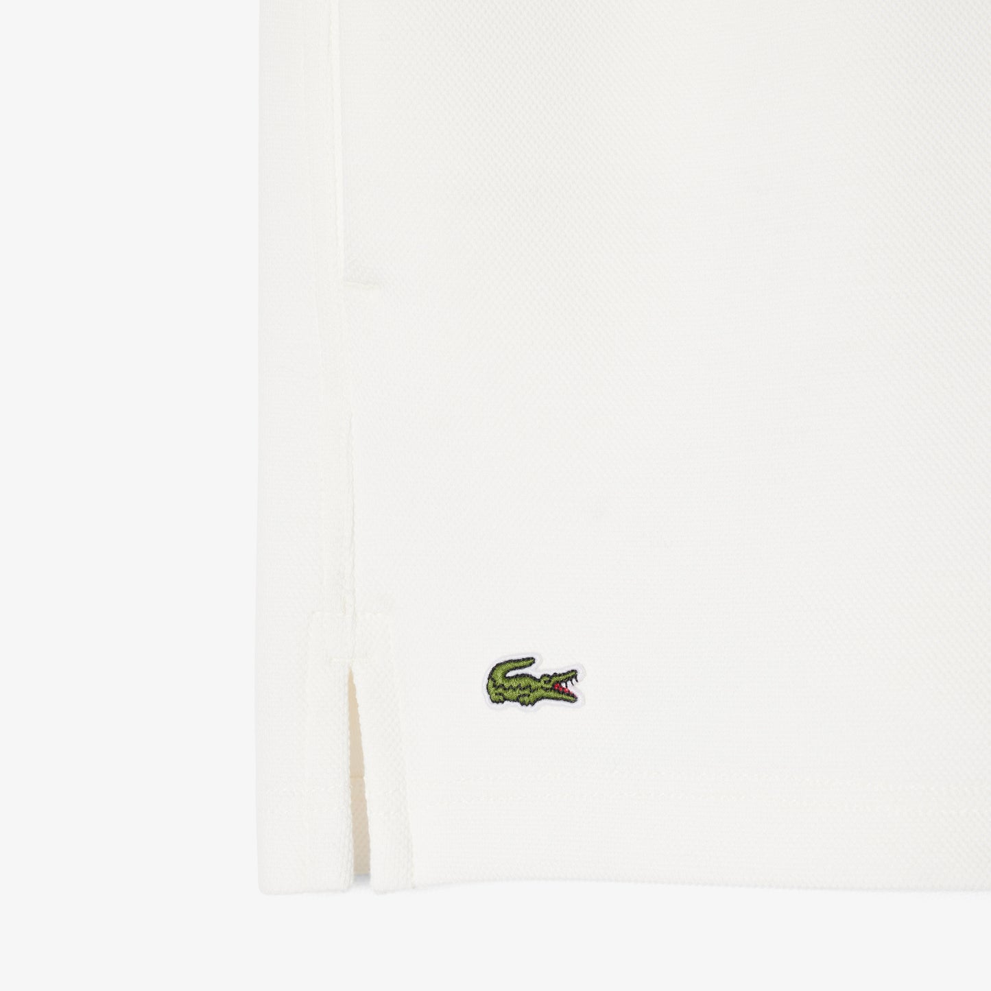 White Pique Double Face Shorts