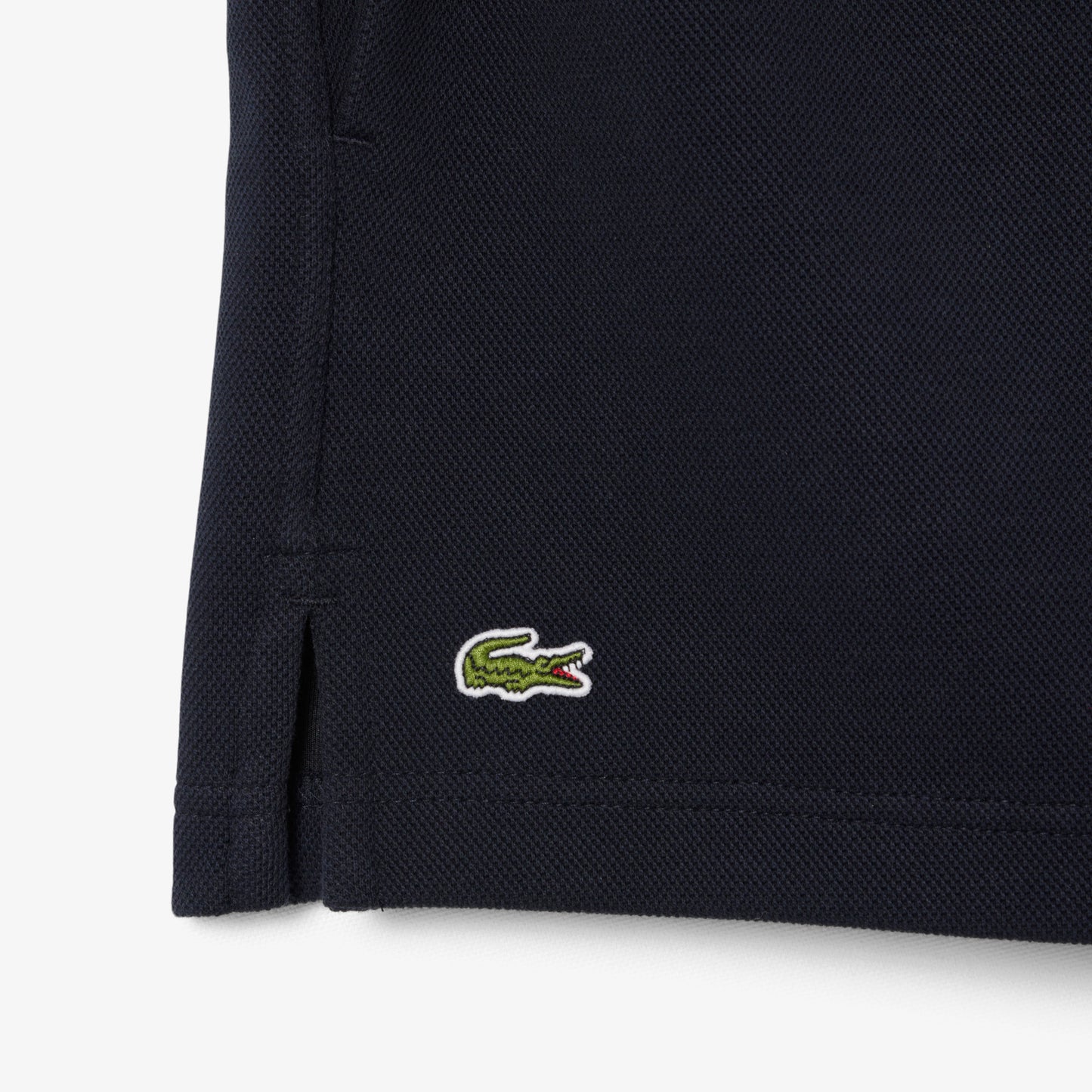 Navy Pointelle Double Face Shorts