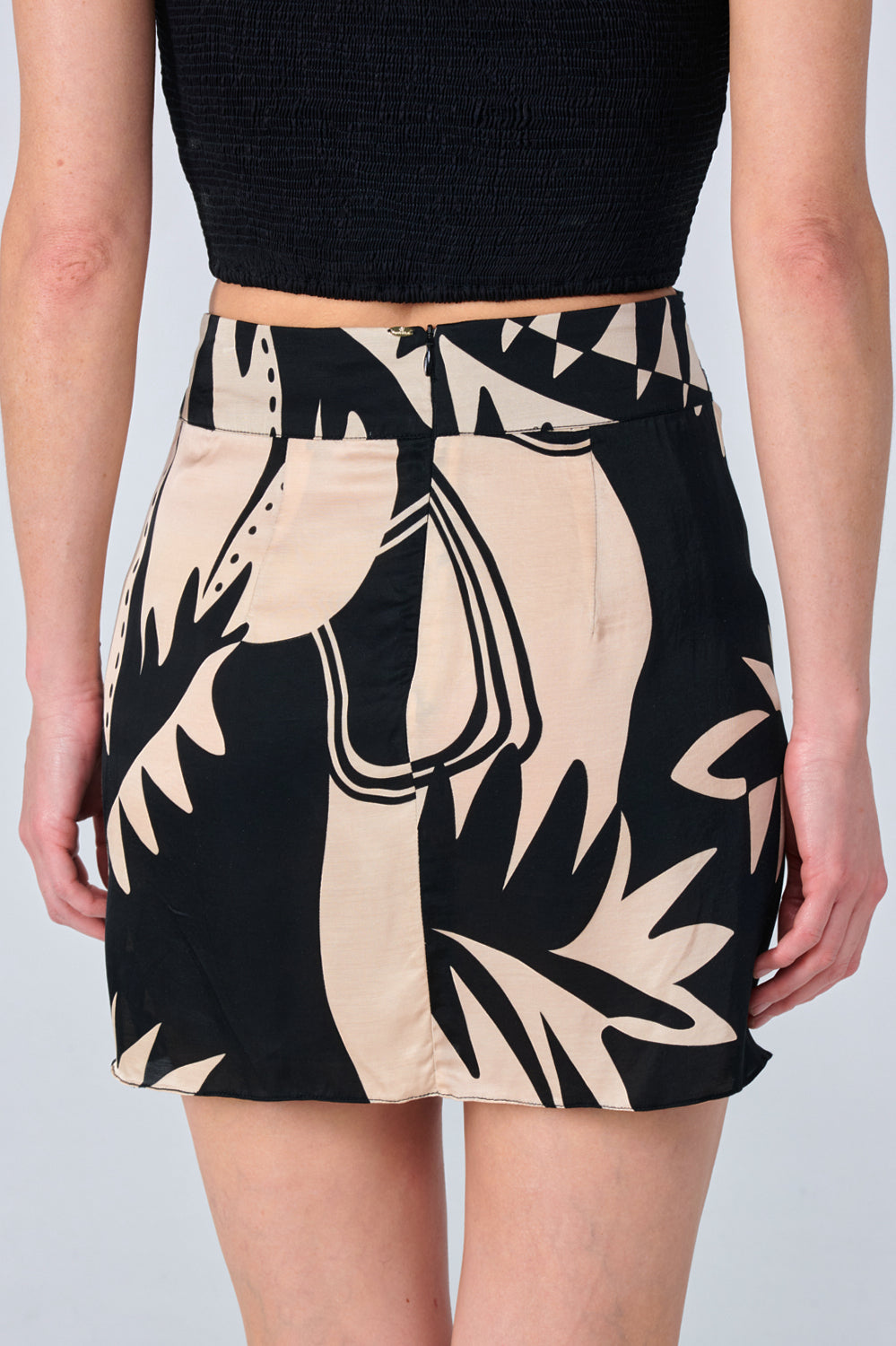 Black Oasis Mini Skirt Tilda